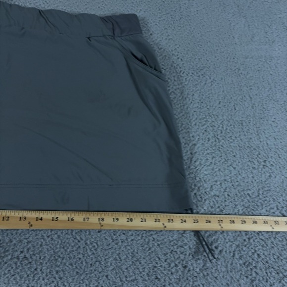 Columbia Anytime Casual Skort Womens XL Gray Lined Hiking Omni Shield Gorpcore - Picture 2 of 10